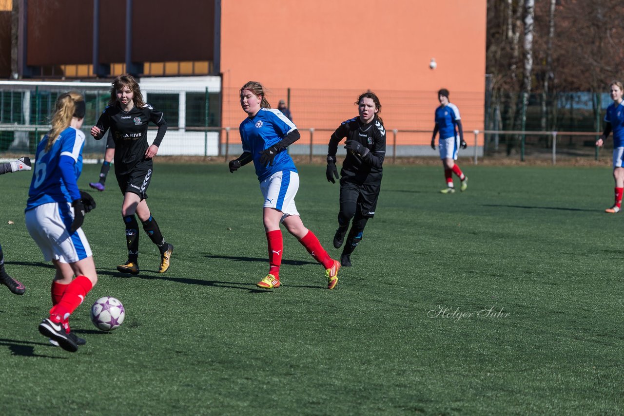 Bild 337 - B-Juniorinnen Halbfinale SVHU - Holstein Kiel : Ergebnis: 3:0